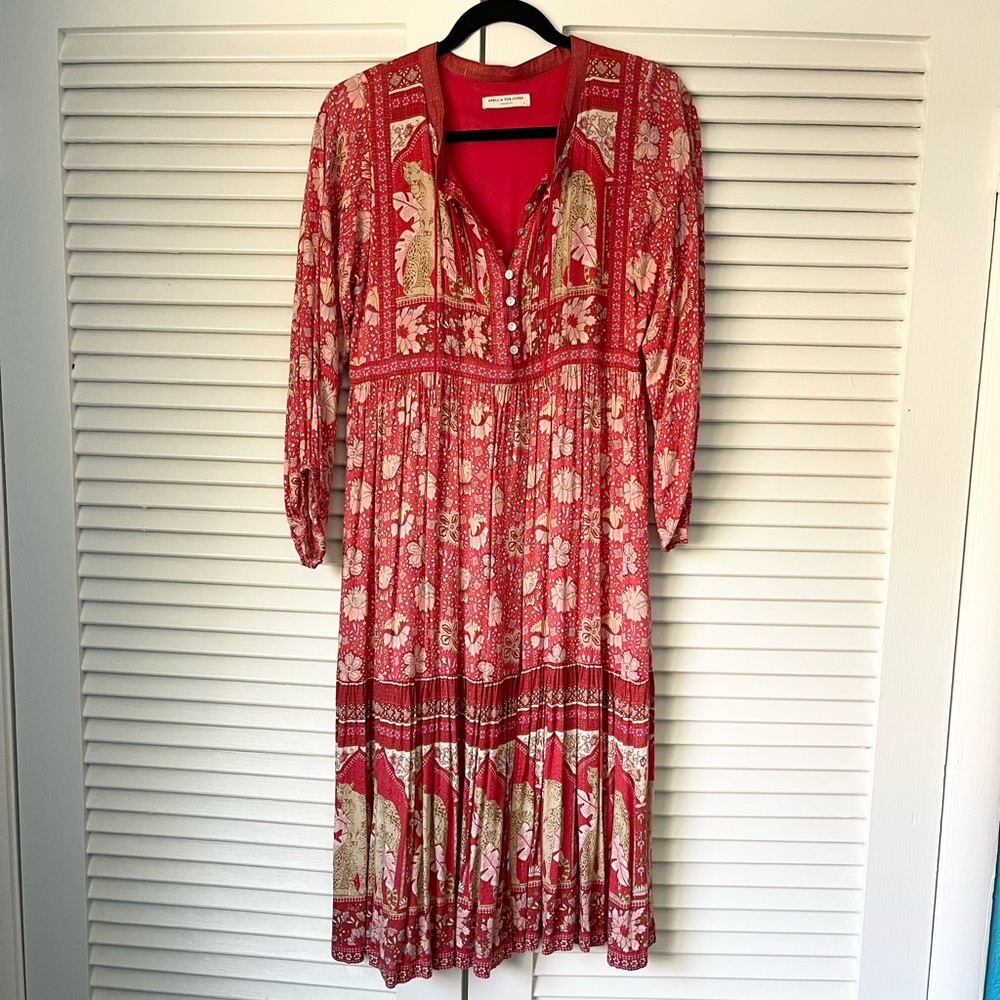 🦄 SPELL Poinciana Gown in Red 🦄